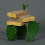 custom jewelry box, studio furniture, art furniture, cacti, cactus 